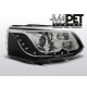 Lampy przód VW T5 2010- DAYLIGHT światła jazdy dziennej DRL LPVWG1