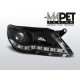 Lampy przód VW Tiguan 07-11 - BLACK LED FK LPVWI1