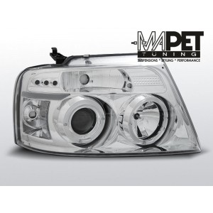 Ford 150 Mk11 04-08 Angel Eyes CHROM LPFO39
