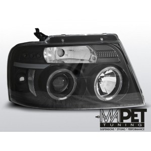 Ford 150 Mk11 04-08 Angel Eyes BLACK LPFO40