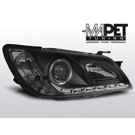 Lexus IS 01-05 Soczewki BLACK LED DIODY LPLE02