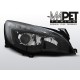 Lampy przód Opel Astra J 2010- BLACK DRL do jazdy dziennej LPOP99 DEPO