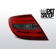 Mercedes C-klasa Sedan (W204) red / black LED BAR - DIODOWE LDME66