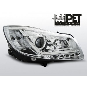 Opel Insignia 08-12 Chrome Tube LED DRL diodowe do jazdy dziennej LPOP94