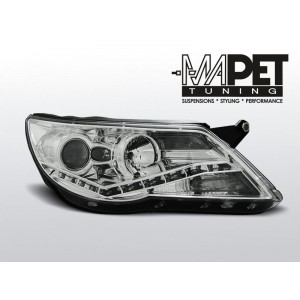 VW Tiguan 07-11 CHROM LED - diodowe LPVWF2