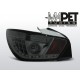 Seat Ibiza 6J 08-12 Smoked Black LED - diodowe LDSE16