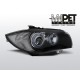 Lampy przód BMW E87 / E81 / E82 / E88 04-11 BLACK Angel Eyes LPBMA4