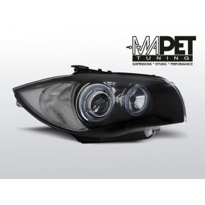 BMW 1 E87 / E81 04-11 BLACK Angel Eyes RING LPBMA4