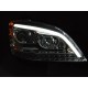 Lampy przód Mercedes M-klasa W164 ML CHROM LED diodowe dynamiczne LPMEC9