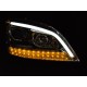 Lampy przód Mercedes M-klasa W164 ML CHROM LED diodowe dynamiczne LPMEC9