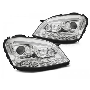 Mercedes M-klasa W164 ML CHROM LED diodowe dynamiczne LPMEC9