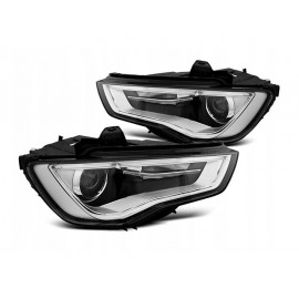 Lampy przód Audi A3 8V 12-16 DRL LED do jazdy dziennej LPAUE7