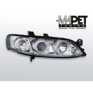 Opel Vectra B 95-98 clearglass Chrom Angel Eyes LPOP20